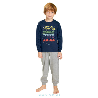 PIJAMA INFANTIL SPACE INVASION NIÑO