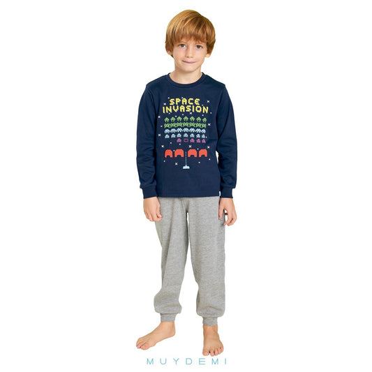 PIJAMA INFANTIL SPACE INVASION NIÑO