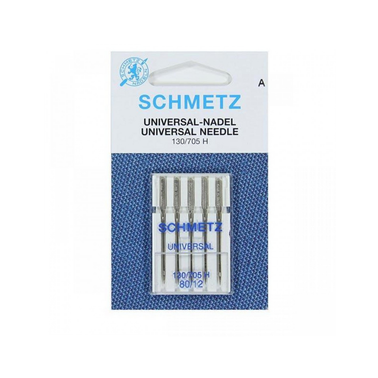 AGUJAS DE MAQUINA UNIVERSAL Nº80 SCHMETZ