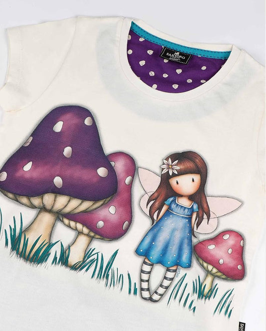 PIJAMA INFANTIL NIÑA MANGA CORTA FAERIE FOLK