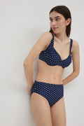 BIKINI CON ARO Y FOAM BRAGA REDUCTORA NAVY BLUE