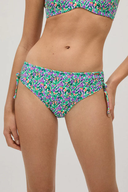 BIKINI BANDEAU BRAGUITA REDUCTORA FLORES