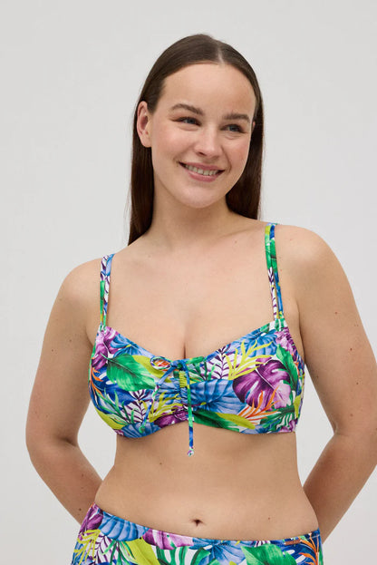 BIKINI REDUCTOR BRAGA ALTA ESTAMPADO FLORAL