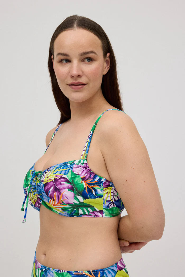 BIKINI REDUCTOR BRAGA ALTA ESTAMPADO FLORAL