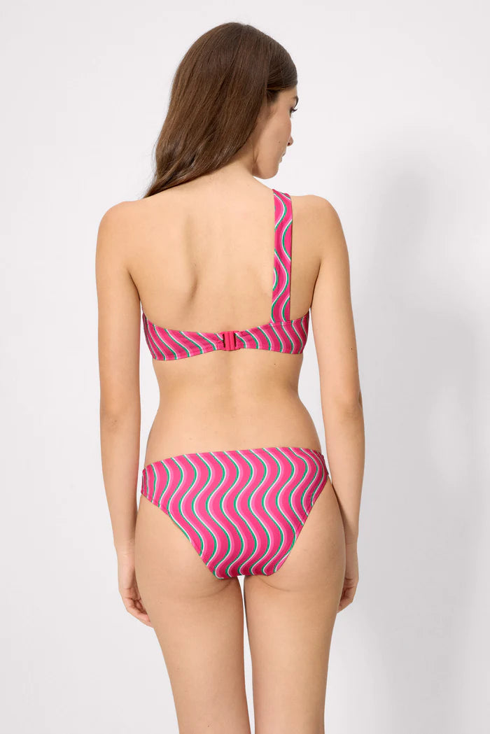 BIKINI AL HOMBRO BRAGA MINI PINK WAVES