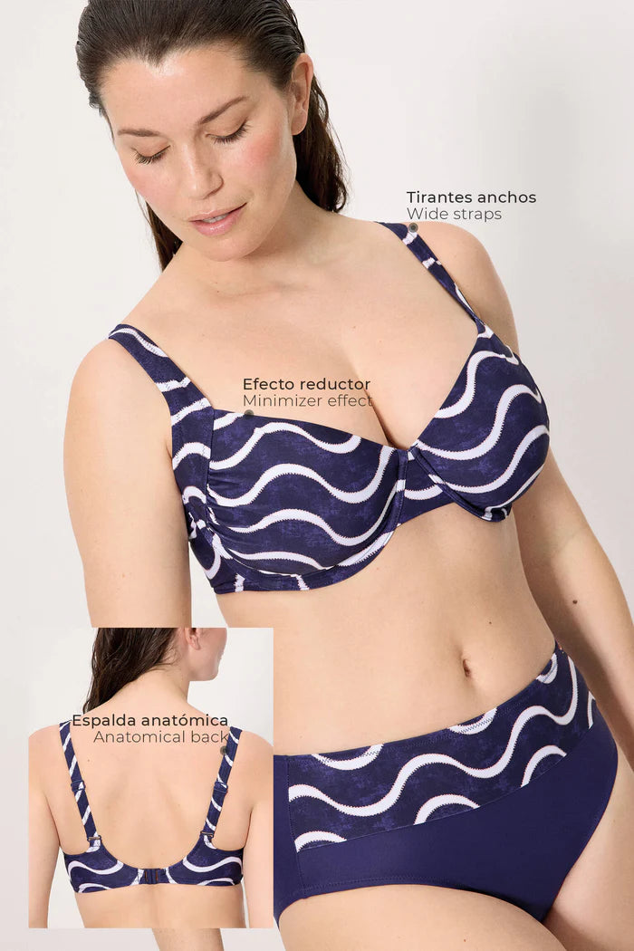 BIKINI REDUTOR BRAGA ALTA REDUTORA ONDAS MARINO