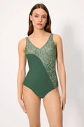 BAÑADOR MUJER REDUCTOR GREEN LEAVES