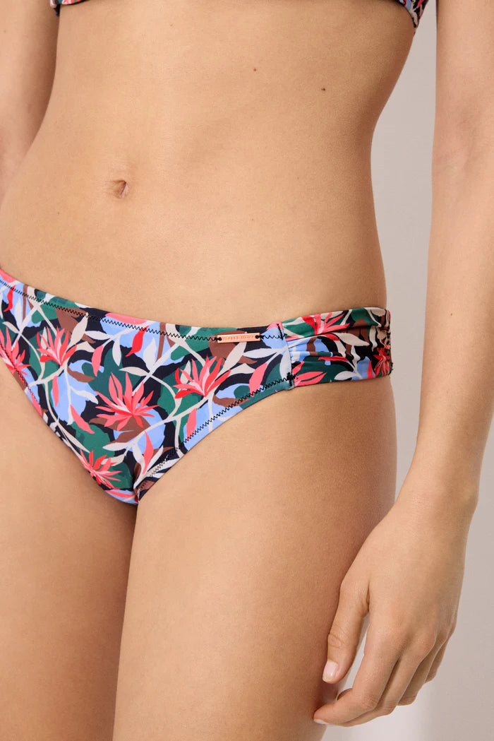 BIKINI BANDEAU TROPICAL PRINT