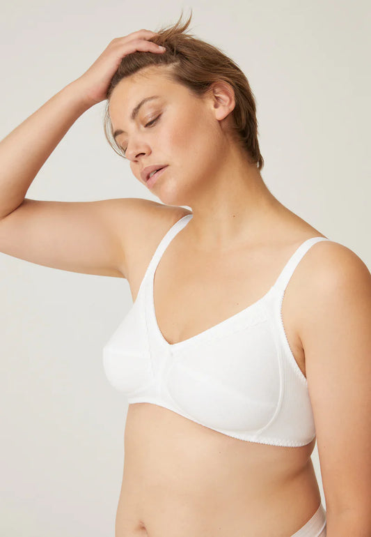 SUJEATADOR SUAVE DE ALGODON CON DETALLES BORDADOS 86545