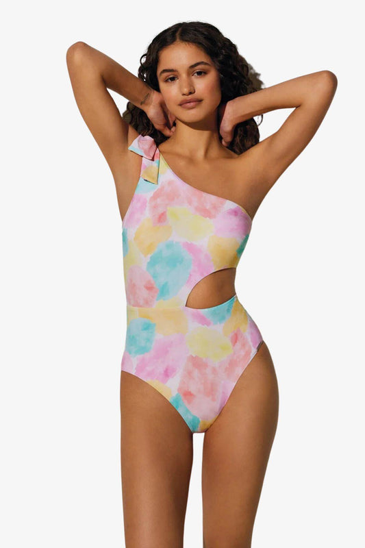 BAÑADOR CON LAZADA SUNSHINE COLORS
