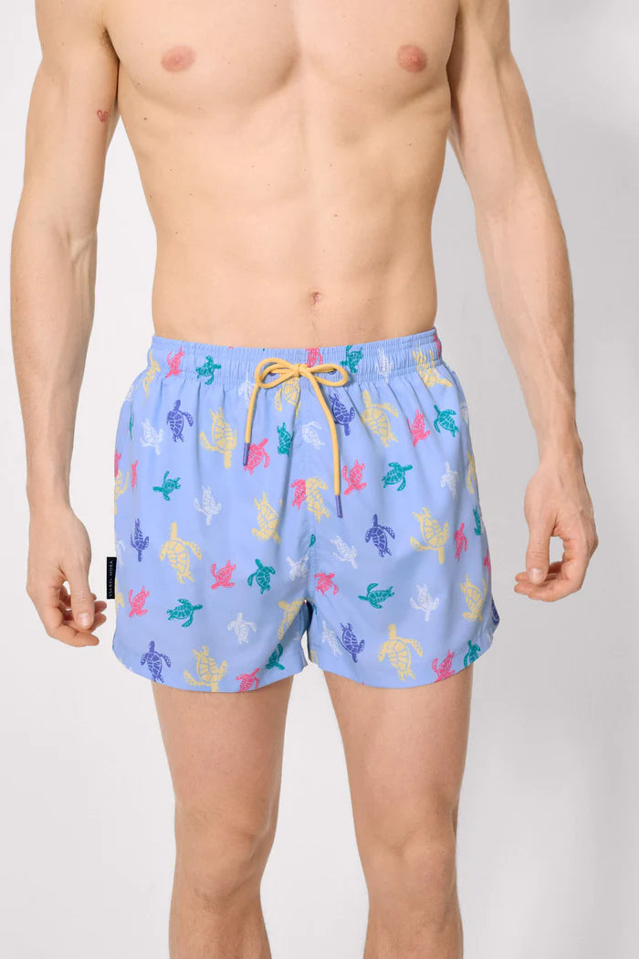 BAÑADOR CORTO ESTAMPADO TORTUGAS