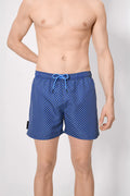 BAÑADOR MEDIO ESTAMPADO ETNICO MARINO