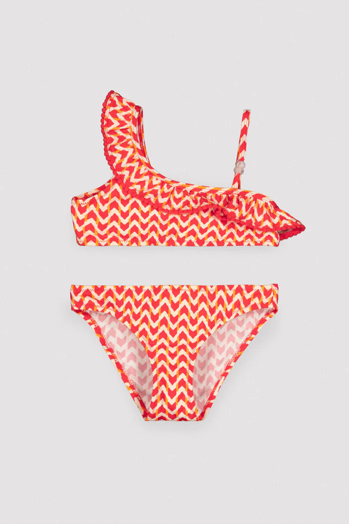 BIKINI ASIMETRICO ETHNIC LINES