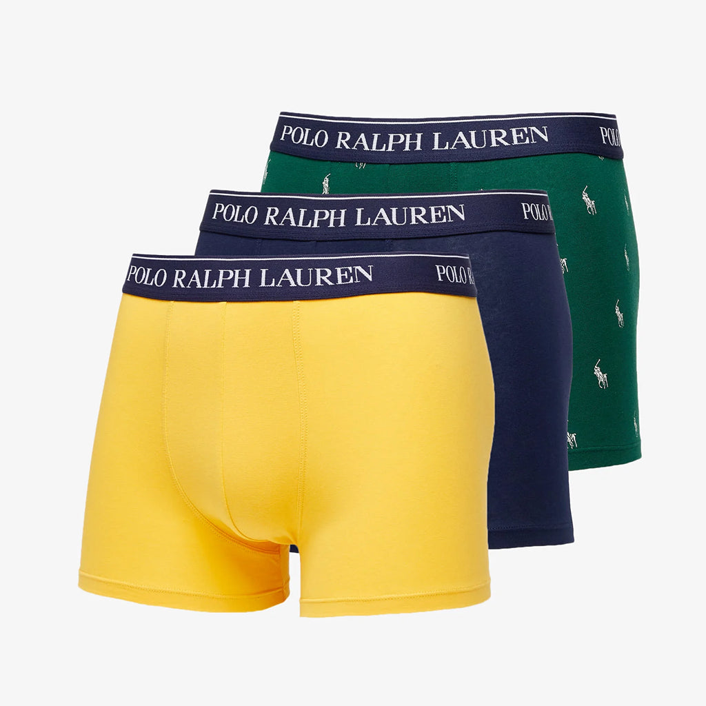 PACK-3 BOXERS STRETCH CLASSIC TRUNKS RALPH LAUREN 99109