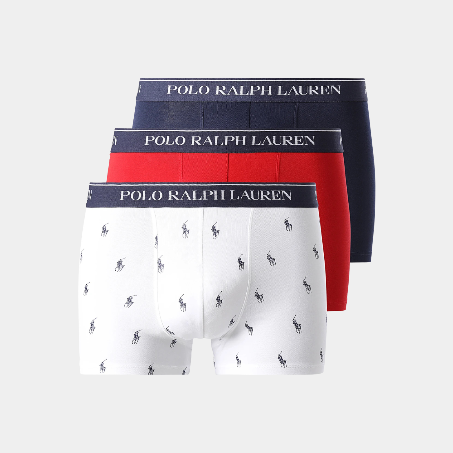PACK-3 BOXERS STRETCH CLASSIC TRUNKS RALPH LAUREN 99125