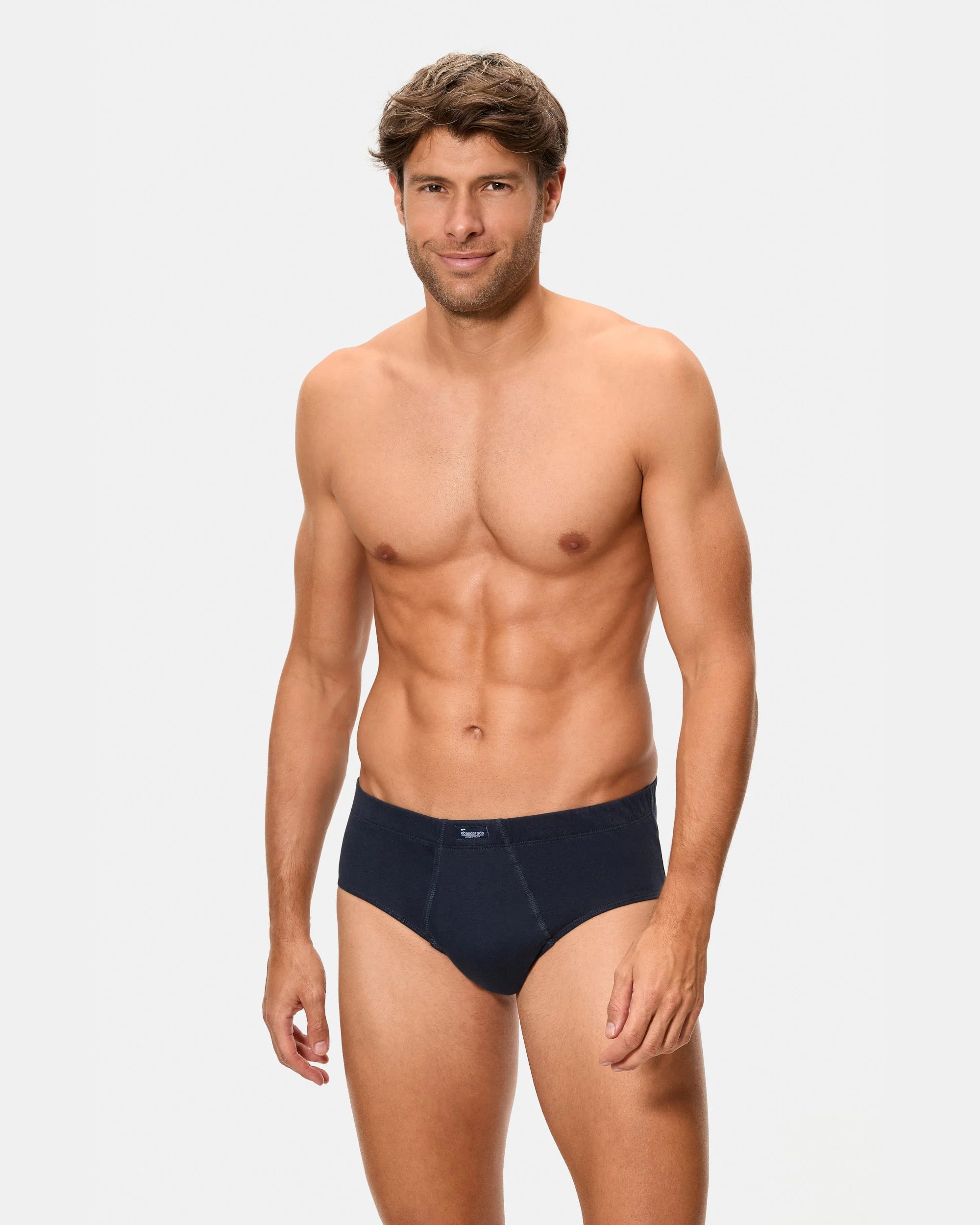 SLIP CLASICO ABIERTO DE ALGODON 527