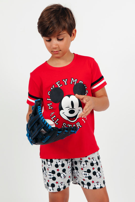 PIJAMA INFANTUIL NIÑO MANGA CORTA MOVE FORWARD