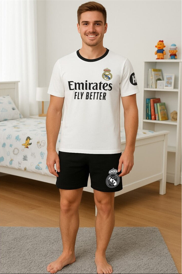 PIJAMA MANGA CORTA HOMBRE REAL MADRID