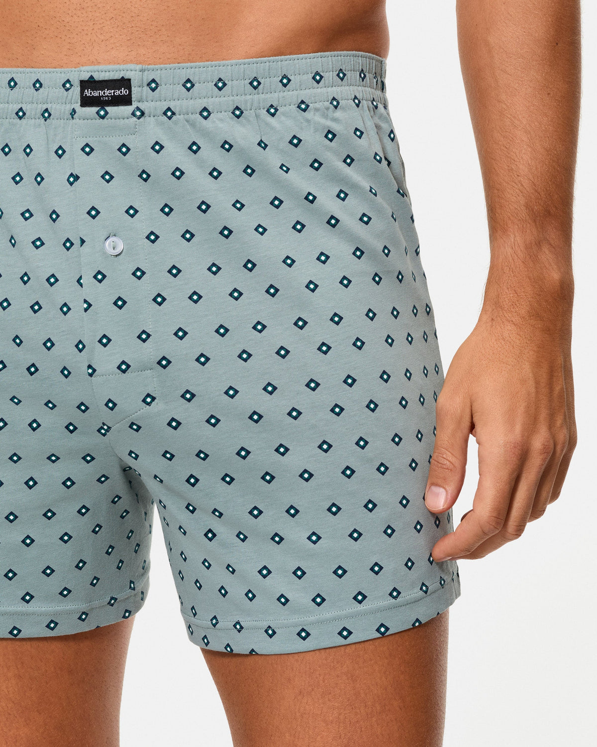 Pack de 2 bóxers abiertos Abanderado 100% algodón estampado corbata