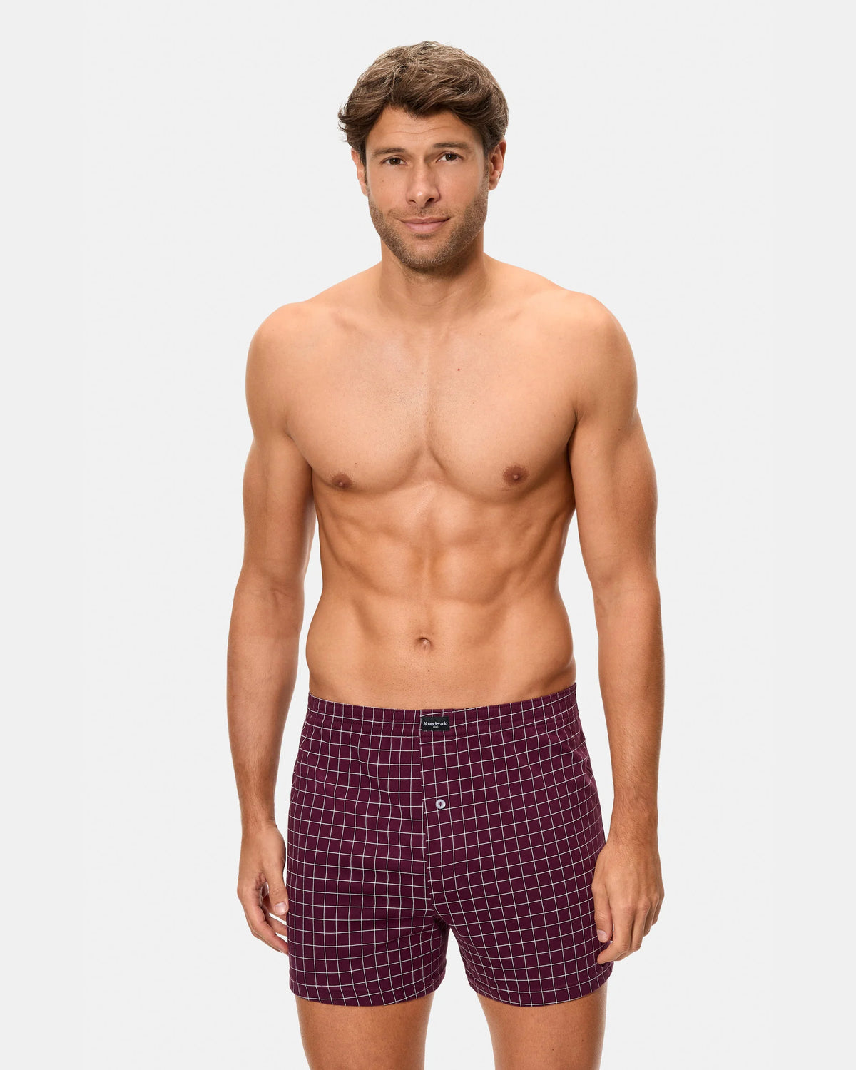 Pack de 2 bóxers abiertos Abanderado 100% algodón estampado corbata