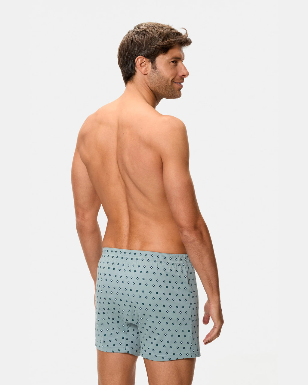 Pack de 2 bóxers abiertos Abanderado 100% algodón estampado corbata