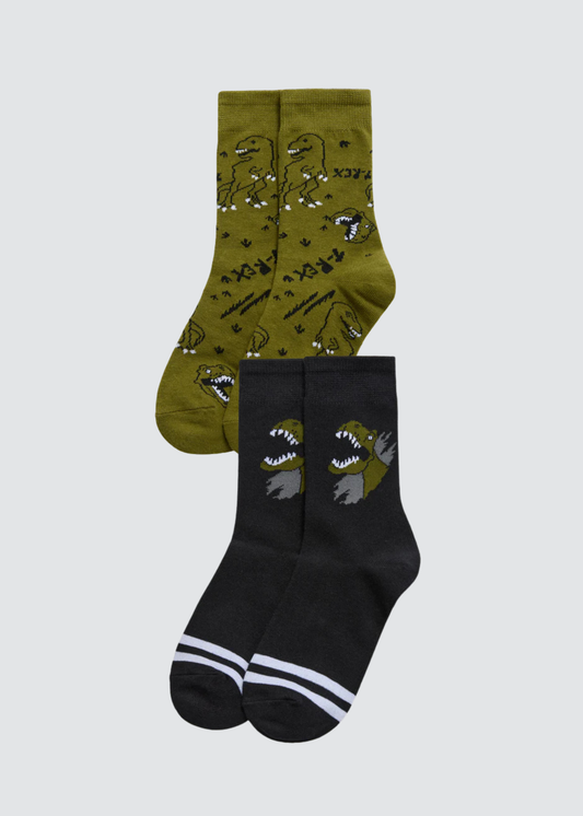 PACK-2 CALCETINES ESTAMPADOS ROAR