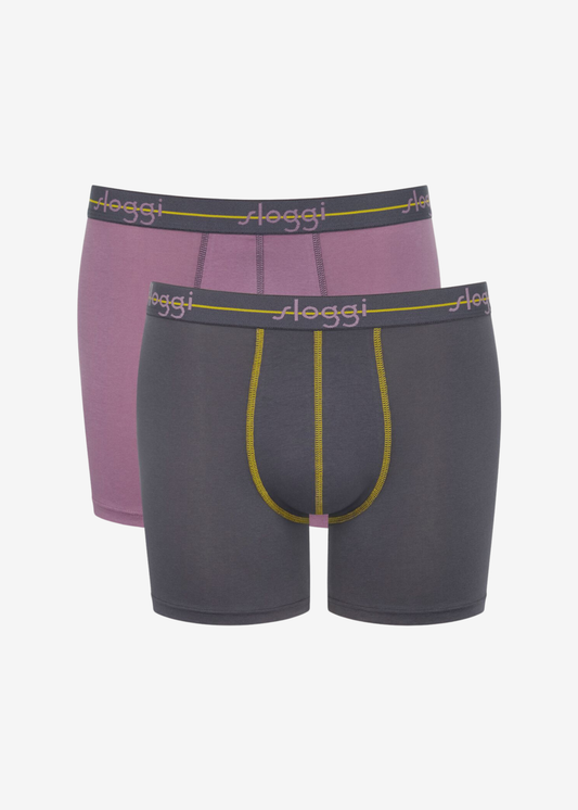 PACK-2 BOXERS SLOGGI START BASIC STRETCH COTTON V021