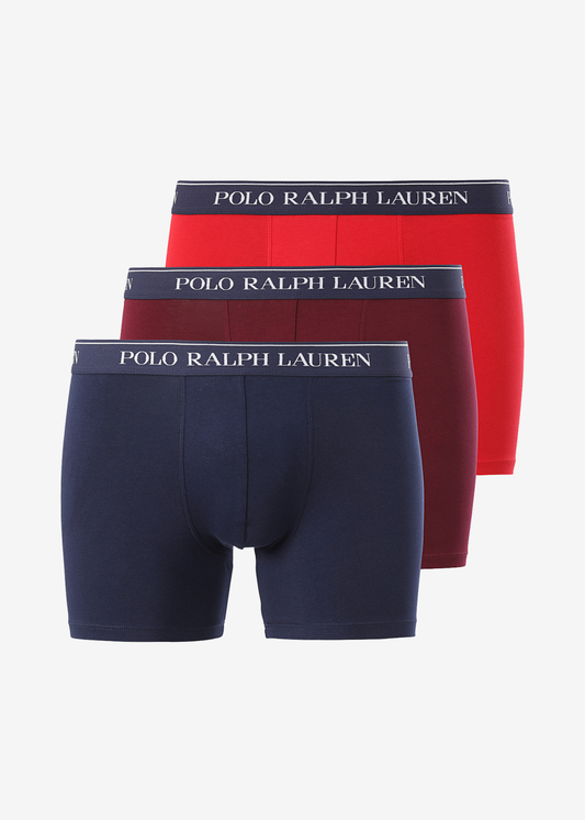PACK-3 BOXERS STRETCH CLASSIC TRUNKS RALPH LAUREN 00059