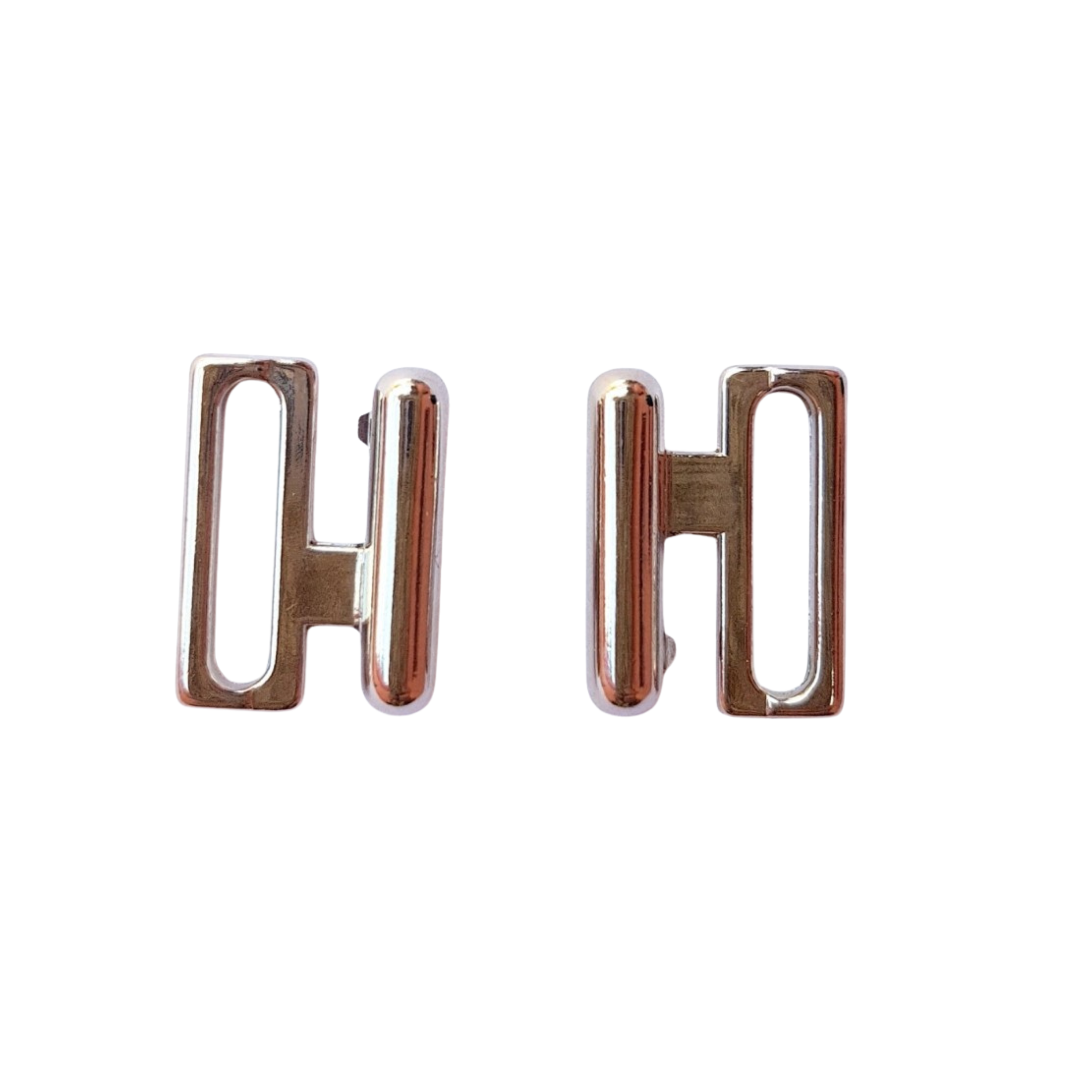 BROCHE ESTÁNDAR OVALADO DE BIKINI PLATEADO