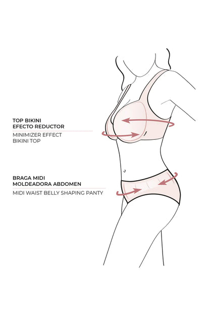 BIKINI REDUCTOR CON ARO FRESH LEAVES