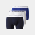 PACK-3 BOXERS STRETCH CLASSIC TRUNKS RALPH LAUREN 00060