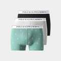 PACK-3 BOXERS STRETCH CLASSIC TRUNKS RALPH LAUREN 99124