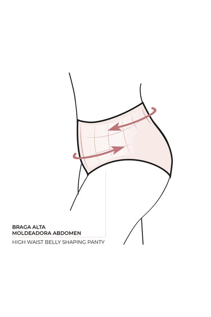 BIKINI REDUCTOR BRAGA ALTA ESTAMPADO FLORAL