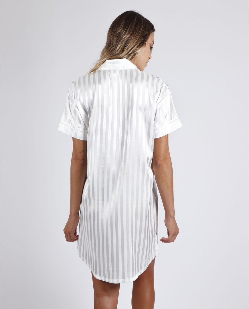 CAMISON DE RASO SATIN STRIPES