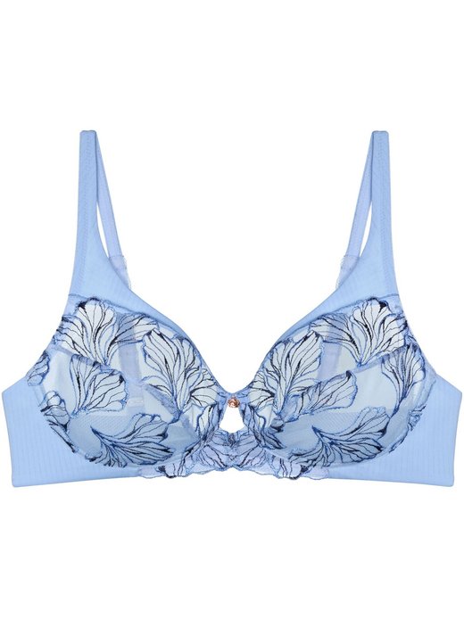 SUJETADOR CON AROS SIN RELLENO WILD IRIS FLORALE W