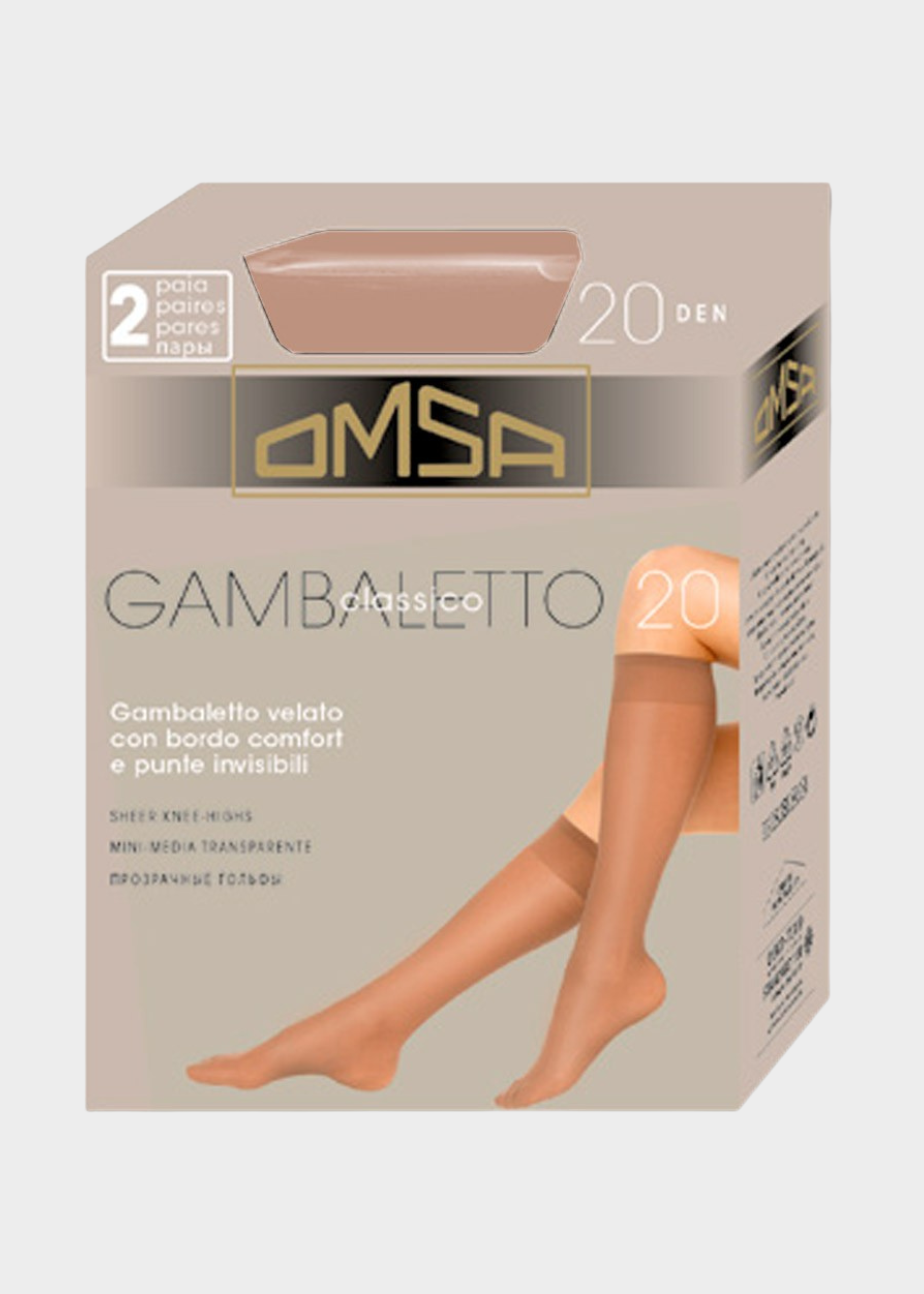 MEDIAS EJECUTIVAS 20 DENIER GAMBALETTO 057