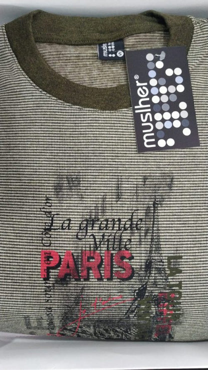 PIJAMA INFANTIL NIÑO GRAND VILLE PARIS