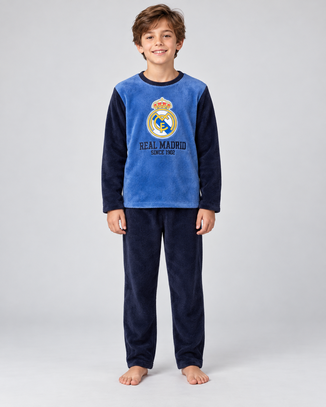 Pijama coralina niño real madrid since 1902 real madrid