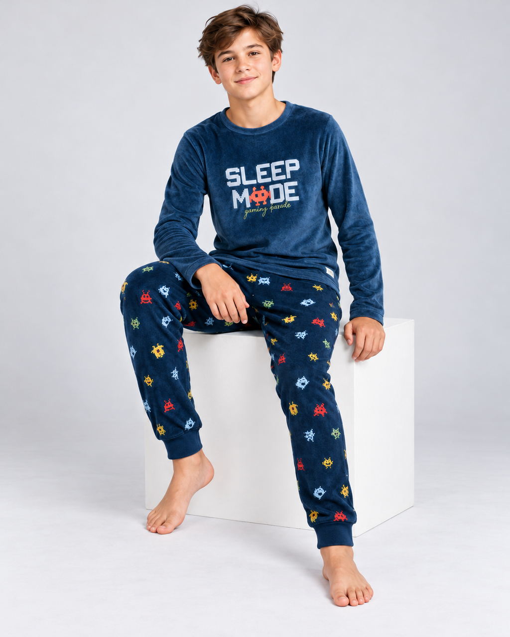 Pijama Niño Invierno Sleep Mode Gaming
