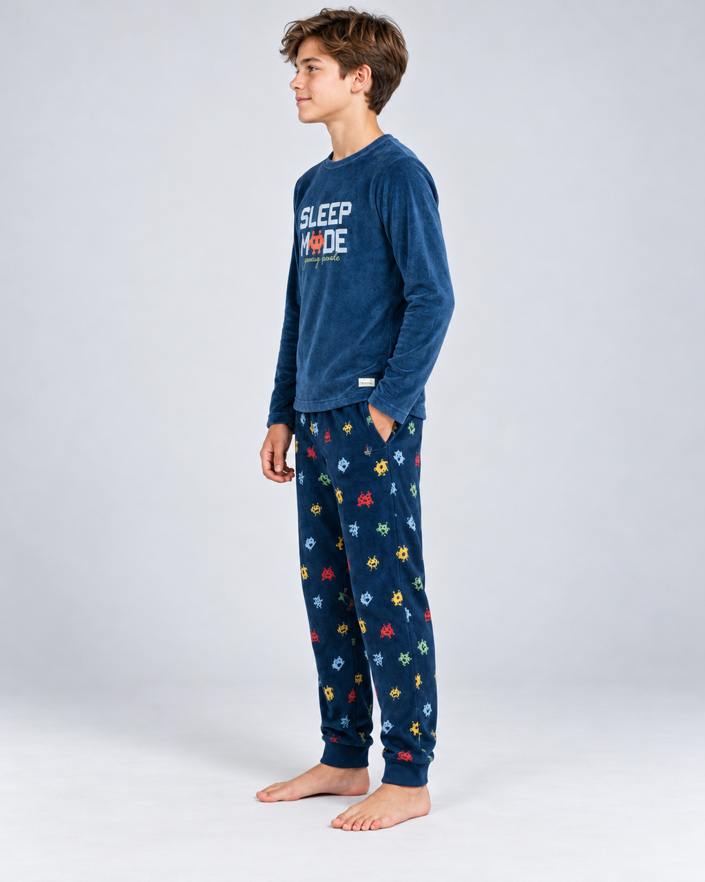 Pijama Niño Invierno Sleep Mode Gaming