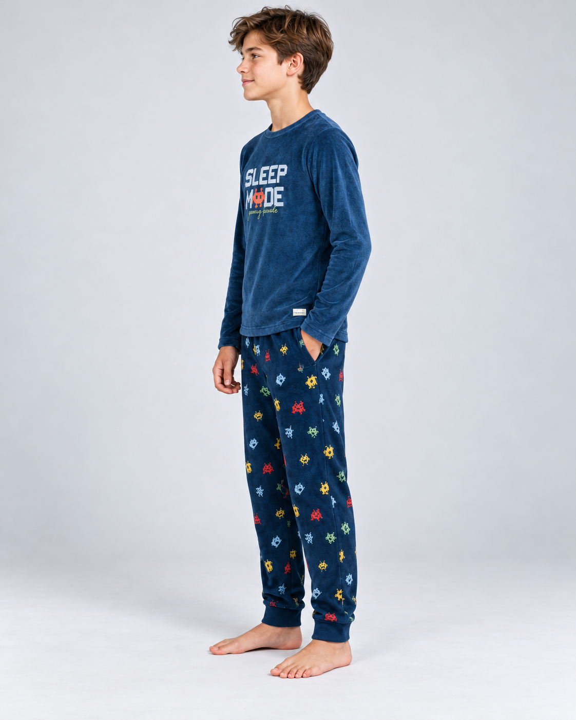 Pijama Niño Invierno Sleep Mode Gaming