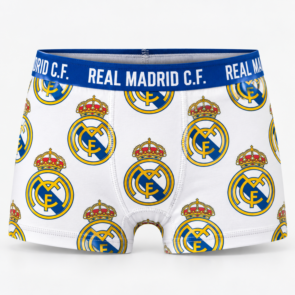Pack 2 bóxers infantiles Real Madrid C.F. para niño