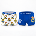 Pack 2 bóxers infantiles Real Madrid C.F. para niño