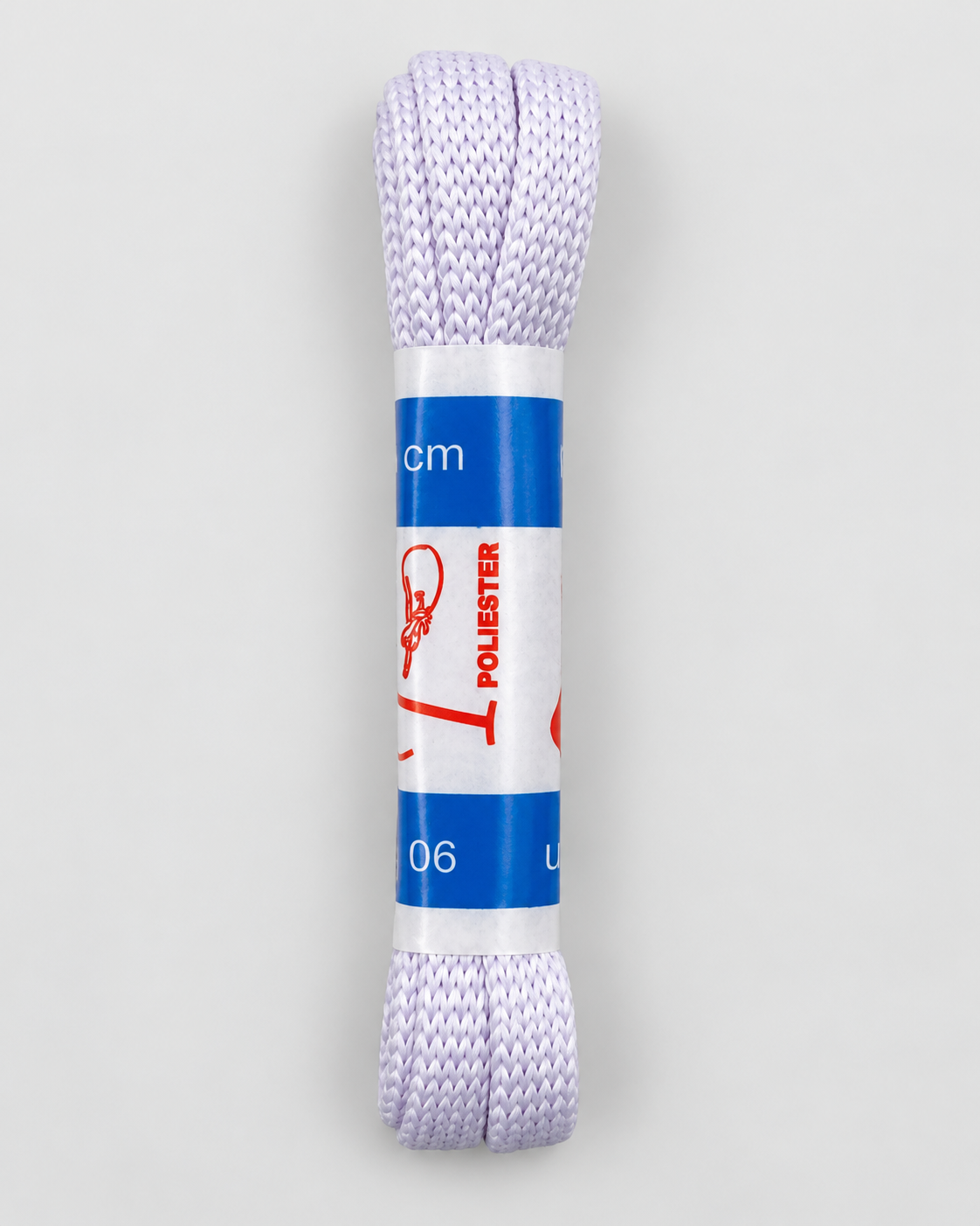 Cordones para Zapatillas Blancos y Negros planos
