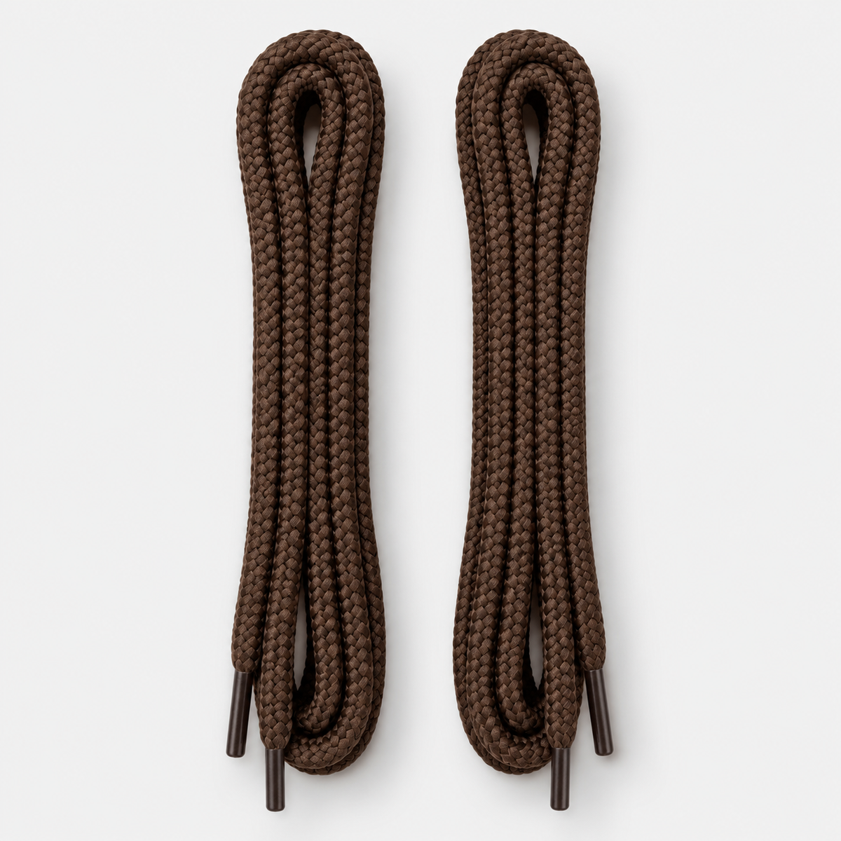 Cordones para Zapatillas Blancos y Negros redondos