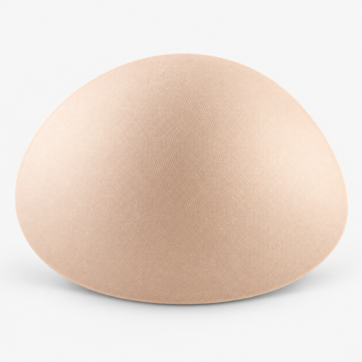 Copas ovaladas para sujetador con relleno color beige