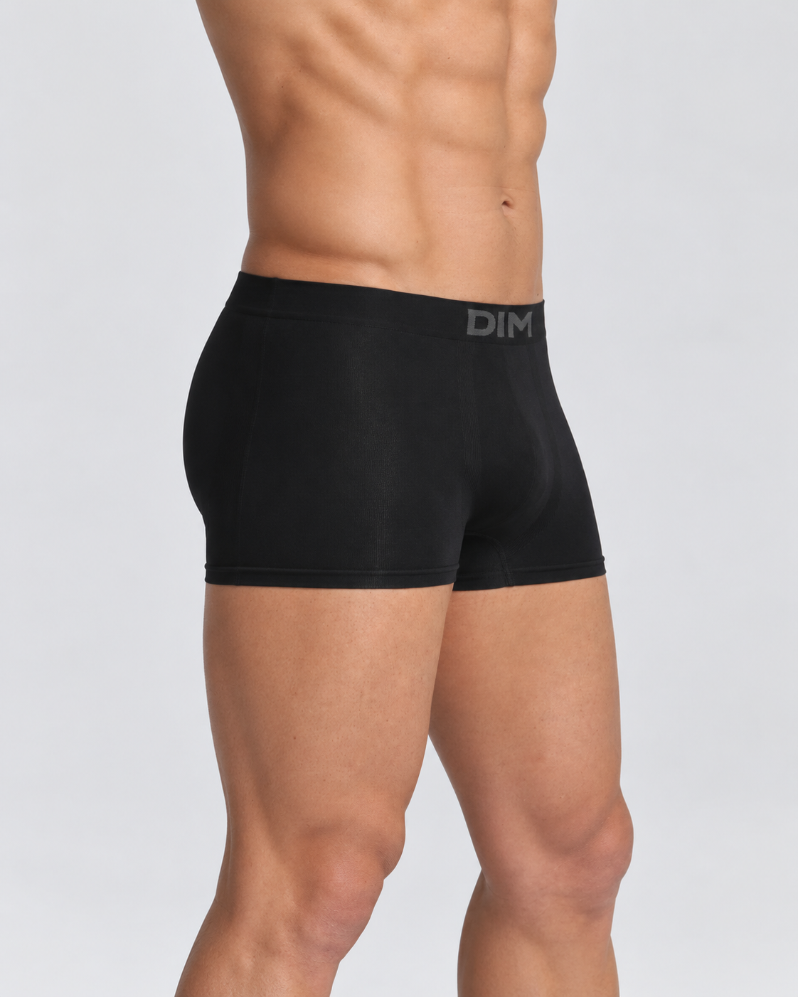 Pack 2 bóxers Unno DIM de hombre en poliamida elástica negra