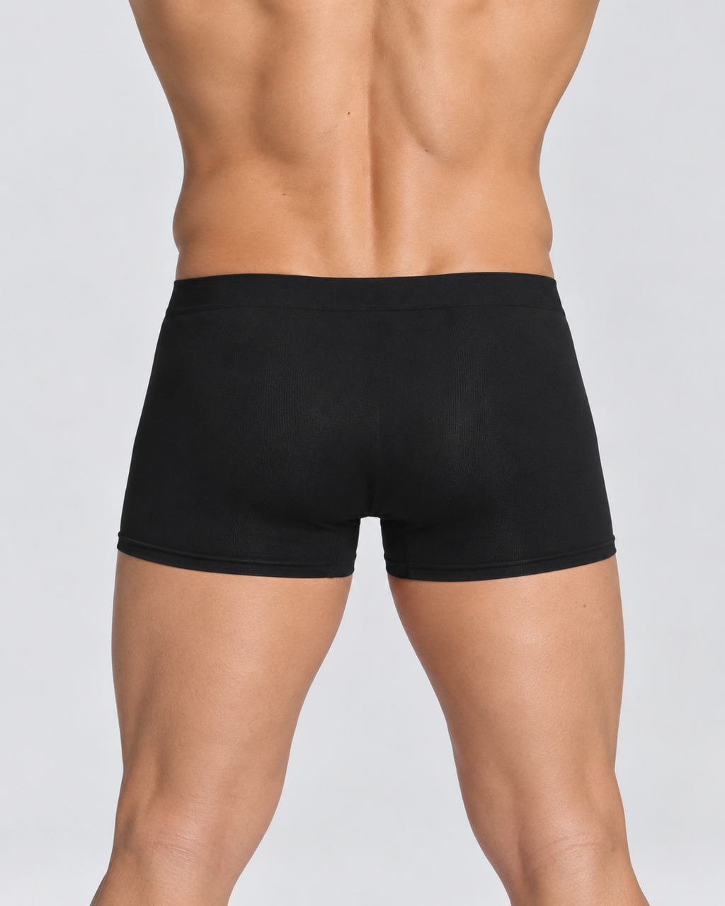 Pack 2 bóxers Unno DIM de hombre en poliamida elástica negra