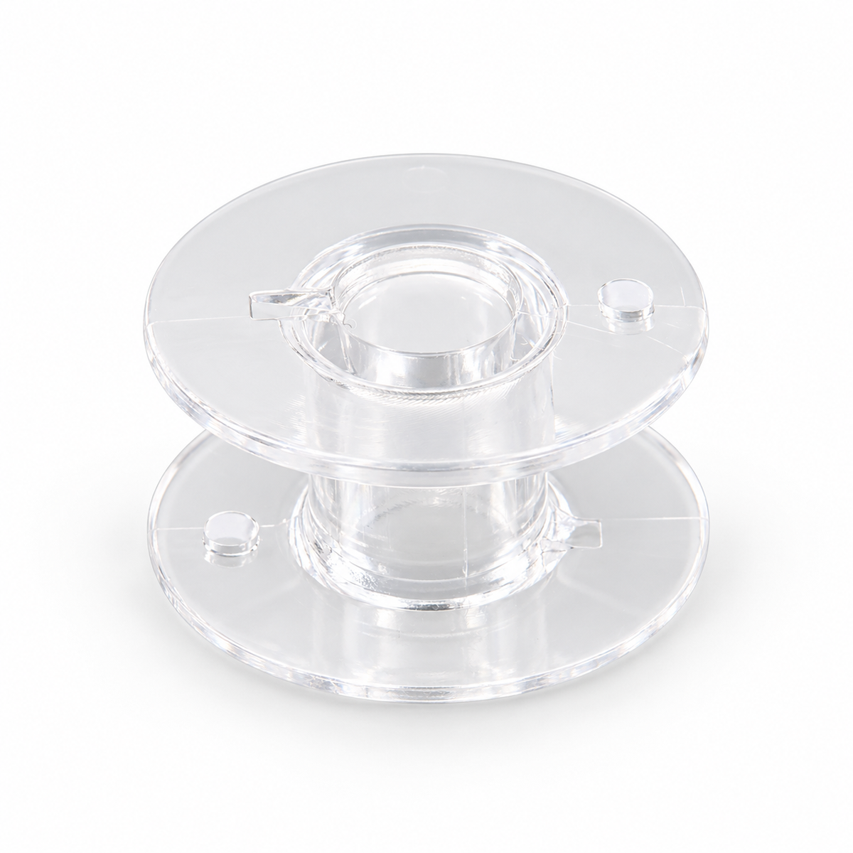Canillas transparentes para máquina de coser