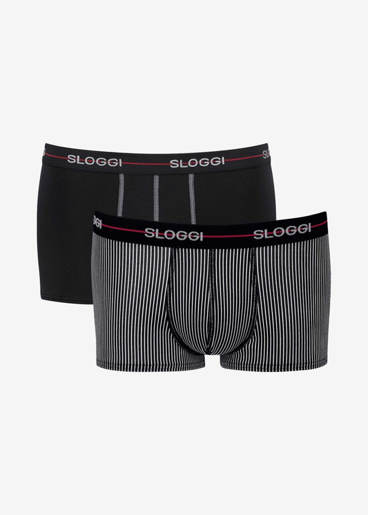 PACK-2 BOXERS SLOGGI START BASIC STRETCH COTTON M006